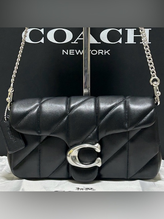Coach Handbags - COACH Tabby 19 Quilted Nappa Leather Chain Crossbody/Wristlet w/Dust Bag